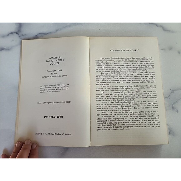 Ameco Amateur Radio Theory Course Paperback - Picture 3 of 10